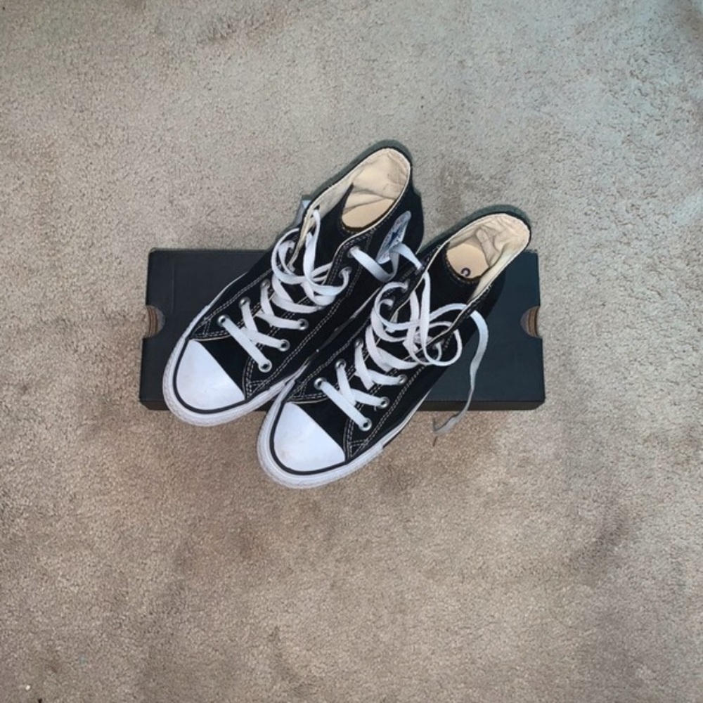 Black High Top Converses